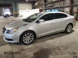 2015 Buick LaCrosse Leather with VIN 1G4GB5G30FF132571, listed as a Copart auction lot 63497415 with 146,773 mi miles and Salvage title. Bid and sale history available at DreamBid. Image 1.