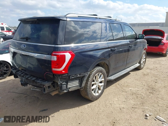 2021 Ford Expedition Max XLT z VIN 1FMJK1HT8MEA50524, wystawiony jako IAAI lot #41539292 z przebiegiem 65 009 mil mil oraz . Historia ofert i sprzedaży dostępna na DreamBid. Obrazek 4.