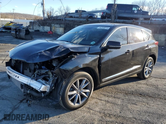 2020 Acura RDX w/Technology Pkg with VIN 5J8TC2H56LL031404, listed as a Copart auction lot 44340014 with 24,018 mi miles. Bid and sale history available at carsss.com. Image 1.