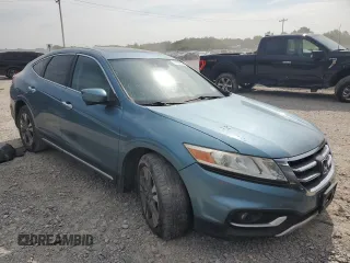2014 Honda Crosstour EX-L with VIN 5J6TF2H59EL000473, listed as a Copart auction lot 71684294 with 151,472 mi miles and Salvage Title. Bid and sale history available at carsss.com. Image 4.