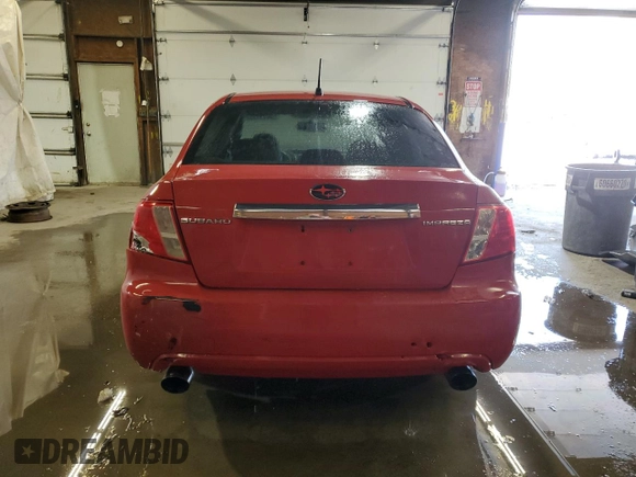 2008 Subaru Impreza i with VIN JF1GE61628H528499, listed as a Copart auction lot 59033735 with 144,836 mi miles and Salvage title. Bid and sale history available at DreamBid. Image 6.