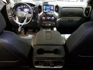 2019 GMC Sierra 1500 SLT with VIN 3GTU9DED9KG164646, listed as a Copart auction lot 47181585 with 32,276 mi miles and Salvage Title. Bid and sale history available at carsss.com. Image 8.