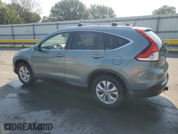 2012 Honda CR-V EX-L with VIN 2HKRM4H78CH612331, listed as a Copart auction lot 62383725 with 208,658 mi miles and Salvage title. Bid and sale history available at DreamBid. Image 2.