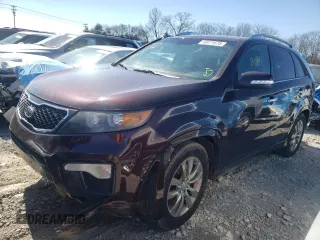 2012 Kia Sorento SX with VIN 5XYKW4A26CG229179, listed as a Copart auction lot 46471675 with 191,901 mi miles and Salvage Title. Bid and sale history available at carsss.com. Image 1.