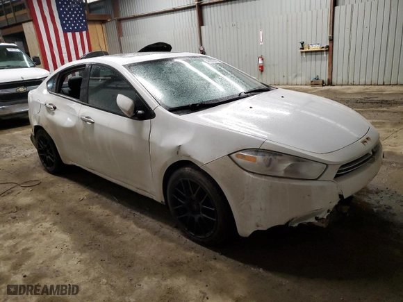 2014 Dodge Dart Limited with VIN 1C3CDFCBXED867167, listed as a Copart auction lot 46262885 with 0 mi miles and Salvage Title. Bid and sale history available at carsss.com. Image 4.