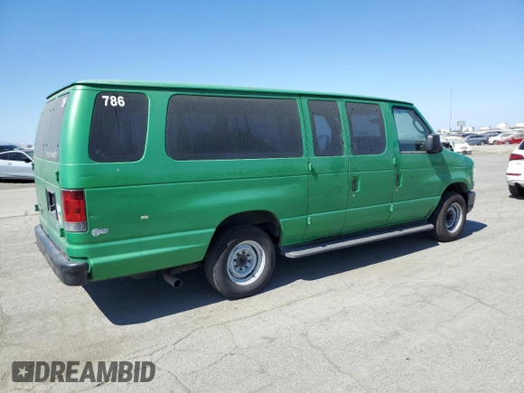 2012 Ford Econoline Passenger XL with VIN 1FBSS3BL0CDB35654, listed as a Copart auction lot 63065805 with 189,702 mi miles and Salvage title. Bid and sale history available at DreamBid. Image 3.