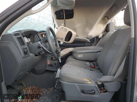 2006 Dodge 1500 SLT with VIN 1D7HU16N86J166646, listed as a Copart auction lot 75390424 with 86,039 mi miles and Salvage Title. Bid and sale history available at DreamBid. Image 7.