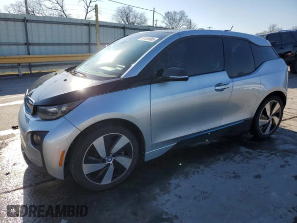 2014 BMW i3 with VIN WBY1Z2C54EV283864, listed as a Copart auction lot 50155985 with 69,952 mi miles and Salvage Title. Bid and sale history available at carsss.com. Image 1.