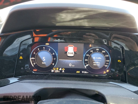 2024 Volkswagen GTI SE с VIN WVWRA7CD3RW130957, выставлен на аукционе Copart как лот 47041145 с пробегом 9 126 миль миль и Списание • Salvage title. История ставок и продаж доступна на DreamBid. Изображение 9.