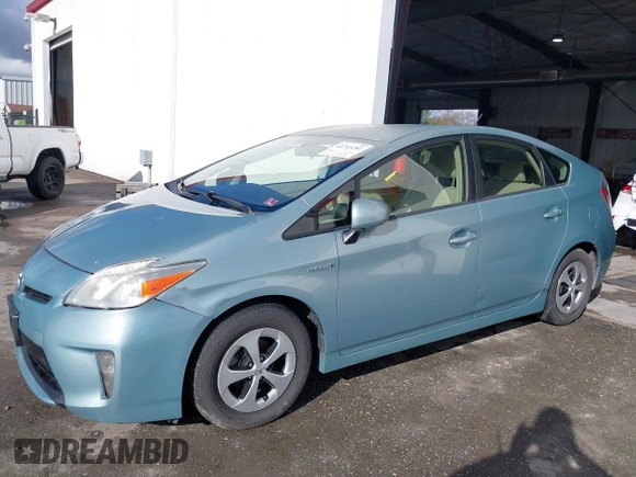 2013 Toyota Prius One with VIN JTDKN3DU6D5557058, listed as a IAAI auction lot 41765281 with 118,128 mi miles. Bid and sale history available at carsss.com. Image 6.
