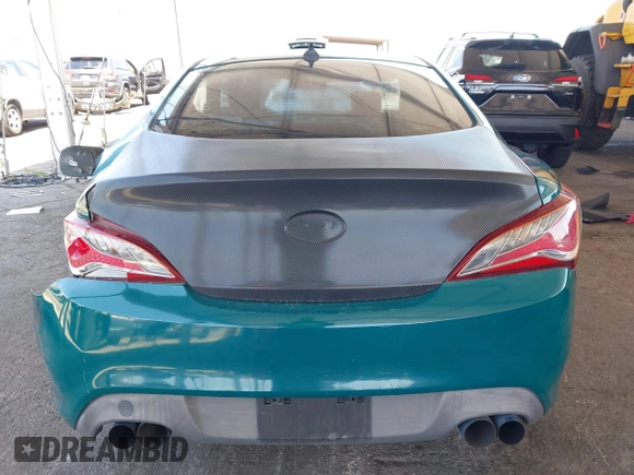 2014 Hyundai Genesis Coupe 2.0T with VIN KMHHT6KD5EU114178, listed as a IAAI auction lot 42392849 with 89,433 mi miles and . Bid and sale history available at DreamBid. Image 16.