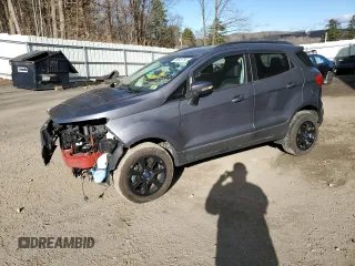 2018 Ford EcoSport SE z VIN MAJ6P1UL0JC237433, wystawiony jako Copart lot #80845794 z przebiegiem 46 603 mil mil oraz Szkoda całkowita • Salvage title. Historia ofert i sprzedaży dostępna na DreamBid. Obrazek 1.