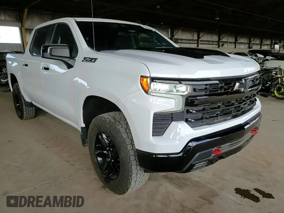 2023 Chevrolet Silverado 1500 LT Trail Boss with VIN 3GCUDFE88PG231046, listed as a Copart auction lot 87631285 with 50,893 mi miles and Salvage Title. Bid and sale history available at DreamBid. Image 11.