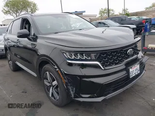 2021 Kia Sorento S with VIN 5XYRL4LC1MG066939, listed as a IAAI auction lot 42141340 with 53,937 mi miles and . Bid and sale history available at DreamBid. Image 1.