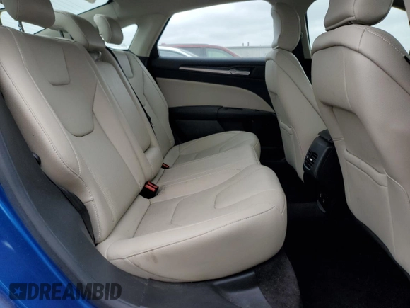 2017 Ford Fusion Hybrid Titanium with VIN 3FA6P0RU1HR138725, listed as a Copart auction lot 56650625 with 77,331 mi miles and Salvage title. Bid and sale history available at DreamBid. Image 10.