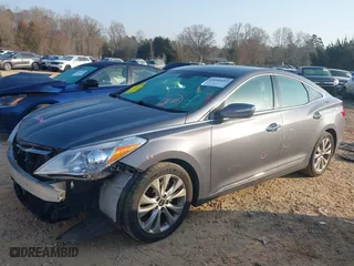 2013 Hyundai Azera with VIN KMHFG4JG6DA243655, listed as a IAAI auction lot 41802097 with 135,677 mi miles. Bid and sale history available at carsss.com. Image 15.