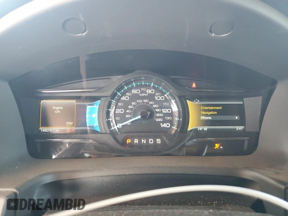 2015 Ford Flex Limited with VIN 2FMHK6D87FBA03061, listed as a Copart auction lot 81095904 with 145,076 mi miles and Salvage Title. Bid and sale history available at carsss.com. Image 9.