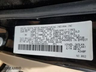 2004 Toyota Sequoia Limited with VIN 5TDBT48A04S208483, listed as a Copart auction lot 45672095 with 262,847 mi miles and Salvage Title. Bid and sale history available at carsss.com. Image 13.