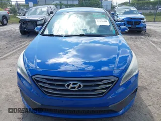 2015 Hyundai Sonata 2.4L Sport with VIN 5NPE34AF8FH099928, listed as a IAAI auction lot 42071898 with 180,440 mi miles. Bid and sale history available at carsss.com. Image 6.