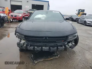 2019 Dodge Charger SXT with VIN 2C3CDXJGXKH653881, listed as a Copart auction lot 45982135 with Not Provided miles and Salvage Title. Bid and sale history available at DreamBid. Image 5.