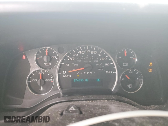2016 Chevrolet Express Cargo with VIN 1GCWGAFF5G1202232, listed as a Copart auction lot 66968175 with 174,635 mi miles and Clean title. Bid and sale history available at DreamBid. Image 9.