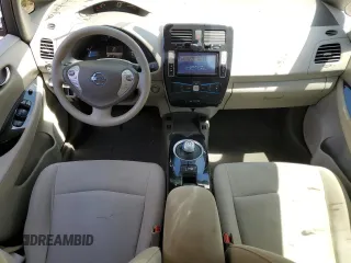 2012 Nissan LEAF SL with VIN JN1AZ0CPXCT025268, listed as a Copart auction lot 48151824 with 114,029 mi miles and Non Repairable. Bid and sale history available at carsss.com. Image 8.