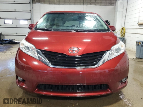 2014 Toyota Sienna LE with VIN 5TDJK3DC9ES083307, listed as a Copart auction lot 57939385 with 132,494 mi miles and Salvage title. Bid and sale history available at DreamBid. Image 5.