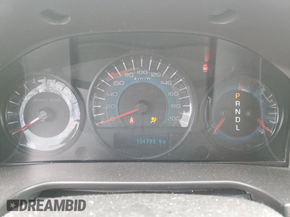 2010 Ford Fusion SE with VIN 3FAHP0HA1AR386057, listed as a Copart auction lot 55296425 with 134,993 mi miles and Salvage Title. Bid and sale history available at DreamBid. Image 9.