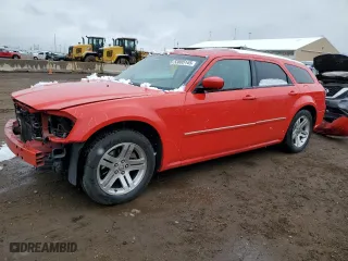 2007 Dodge Magnum with VIN 2D4FV47V17H832427, listed as a Copart auction lot 53805145 with 170,001 mi miles and Salvage Title. Bid and sale history available at carsss.com. Image 1.