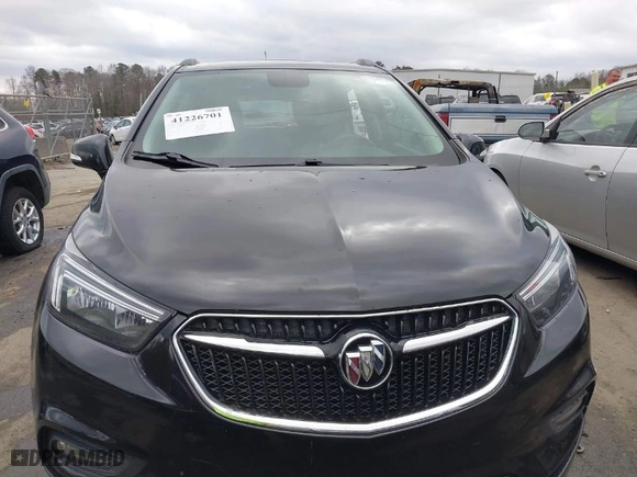 2019 Buick Encore Sport Touring with VIN KL4CJ1SBXKB714752, listed as a IAAI auction lot 41226701 with 192,156 mi miles. Bid and sale history available at carsss.com. Image 12.