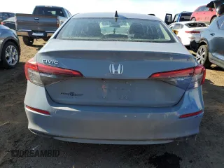 2023 Honda Civic Sedan EX with VIN 2HGFE1F76PH316225, listed as a Copart auction lot 45495465 with 0 mi miles and Non Repairable. Bid and sale history available at carsss.com. Image 6.