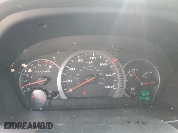 2005 Honda Pilot EX-L with VIN 2HKYF18665H521444, listed as a Copart auction lot 53664375 with 197,436 mi miles and Salvage Title. Bid and sale history available at DreamBid. Image 9.