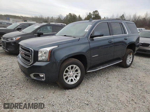 2020 GMC Yukon SLT with VIN 1GKS1BKC3LR259725, listed as a Copart auction lot 43036055 with 125,347 mi miles and Salvage Title. Bid and sale history available at DreamBid. Image 1.
