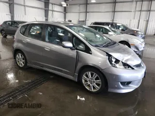 2010 Honda Fit Sport with VIN JHMGE8H40AS027600, listed as a Copart auction lot 62880684 with 271,289 mi miles and Salvage Title. Bid and sale history available at carsss.com. Image 4.