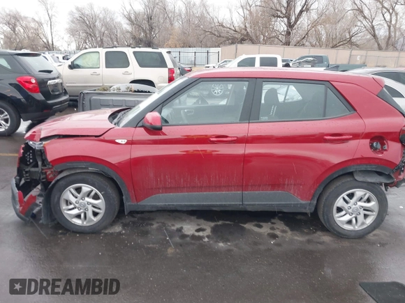 2022 Hyundai Venue SE with VIN KMHRB8A39NU198114, listed as a IAAI auction lot 41538049 with 39,523 mi miles and . Bid and sale history available at DreamBid. Image 14.
