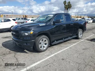 2024 Ram 1500 Tradesman with VIN 1C6SRECG7RN123192, listed as a Copart auction lot 45381105 with 11,283 mi miles and Salvage title. Bid and sale history available at DreamBid. Image 1.