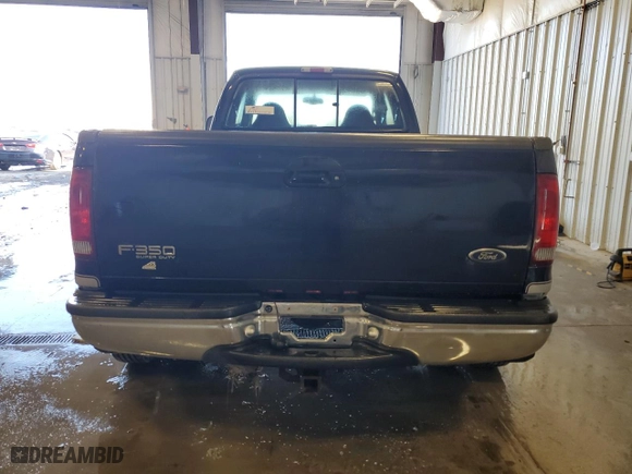 2000 Ford Super Duty F-350 DRW XL with VIN 1FTWX33F2YEC65900, listed as a Copart auction lot 46054625 with 110,585 mi miles and Non Repairable. Bid and sale history available at carsss.com. Image 6.