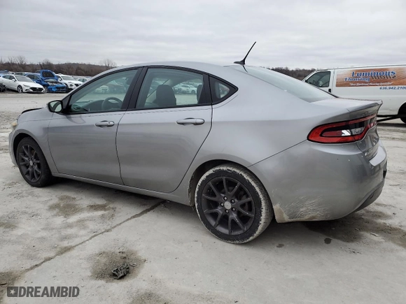 2015 Dodge Dart SE with VIN 1C3CDFAAXFD363875, listed as a Copart auction lot 44972065 with 43,029 mi miles and Salvage Title. Bid and sale history available at carsss.com. Image 2.