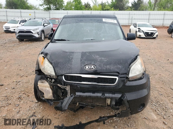 2010 Kia Soul + with VIN KNDJT2A27A7191027, listed as a Copart auction lot 50531714 with 129,680 mi miles and Salvage Title. Bid and sale history available at DreamBid. Image 5.