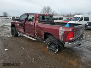 2018 Ram 2500 Tradesman with VIN 3C6UR5CL4JG106532, listed as a Copart auction lot 42197935 with 377,426 mi miles and Salvage Title. Bid and sale history available at carsss.com. Image 2.