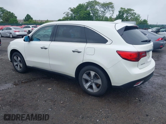 2016 Acura MDX z VIN 5FRYD4H23GB035209, wystawiony jako IAAI lot #42267892 z przebiegiem 109 295 mil mil oraz . Historia ofert i sprzedaży dostępna na DreamBid. Obrazek 3.