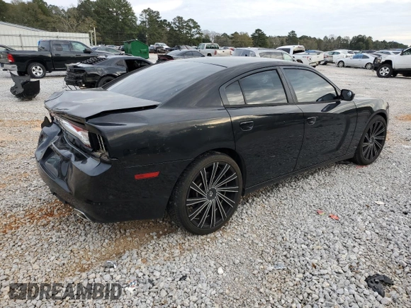 2012 Dodge Charger Police with VIN 2C3CDXAT2CH145211, listed as a Copart auction lot 87864395 with 149,785 mi miles and Salvage Title. Bid and sale history available at carsss.com. Image 3.