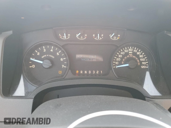 2011 Ford F-150 XL with VIN 1FTMF1CM2BKD08234, listed as a Copart auction lot 48413095 with 144,204 mi miles and Salvage Title. Bid and sale history available at DreamBid. Image 9.