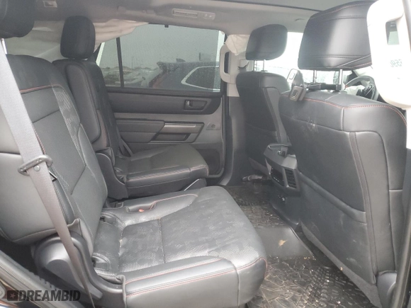 2023 Toyota Sequoia SR5 with VIN 7SVAAABA6PX016420, listed as a Copart auction lot 43165905 with 0 mi miles and Salvage Title. Bid and sale history available at carsss.com. Image 11.