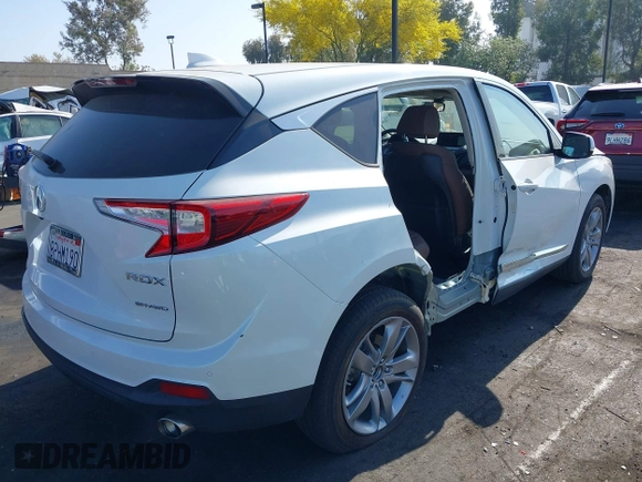 2020 Acura RDX Advance with VIN 5J8TC2H72LL031272, listed as a IAAI auction lot 42430222 with 70,648 mi miles and . Bid and sale history available at DreamBid. Image 4.