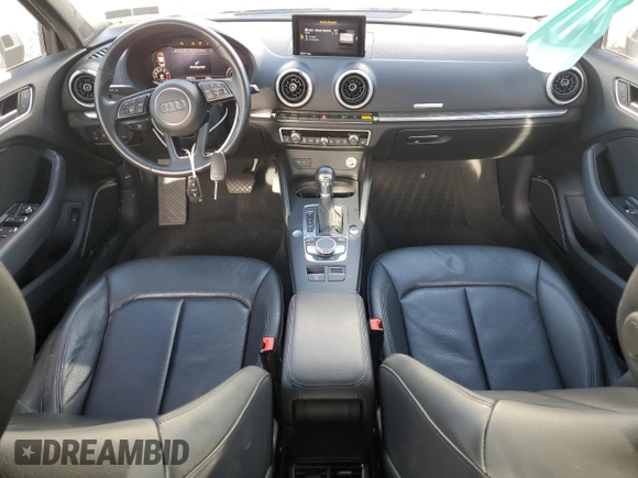 2019 Audi A3 Sedan Premium Plus with VIN WAUJEGFF5K1025058, listed as a Copart auction lot 68243113 with 29,377 mi miles. Bid and sale history available at carsss.com. Image 8.