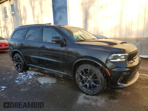 2021 Dodge Durango R/T with VIN 1C4SDJCT1MC695330, listed as a Copart auction lot 44779055 with 75,247 mi miles and Clean Title. Bid and sale history available at DreamBid. Image 4.
