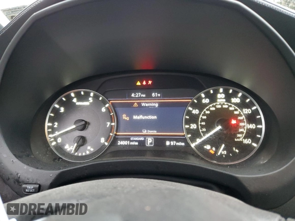 2023 Infiniti QX55 Luxe z VIN 3PCAJ5JR1PF106870, wystawiony jako Copart lot #82974974 z przebiegiem 24 001 mil mil oraz Szkoda całkowita • Salvage title. Historia ofert i sprzedaży dostępna na DreamBid. Obrazek 9.