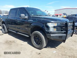 2016 Ford F-150 XLT with VIN 1FTEW1EP3GKF03617, listed as a IAAI auction lot 41662989 with 133,510 mi miles. Bid and sale history available at carsss.com. Image 1.