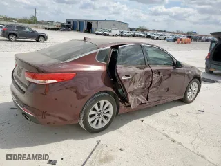 2017 Kia Optima EX with VIN 5XXGU4L36HG156960, listed as a Copart auction lot 49083875 with 108,810 mi miles and Salvage Title. Bid and sale history available at carsss.com. Image 3.